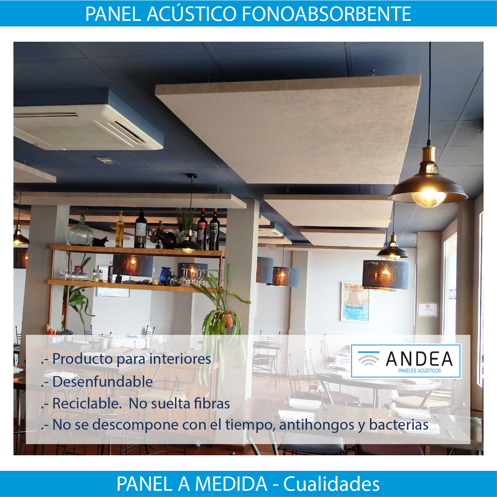 Cualidades del panel