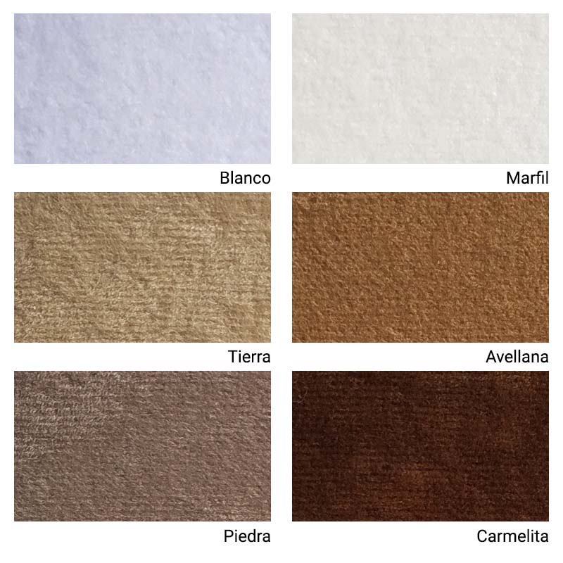 Muestrario de colores, lámina 1