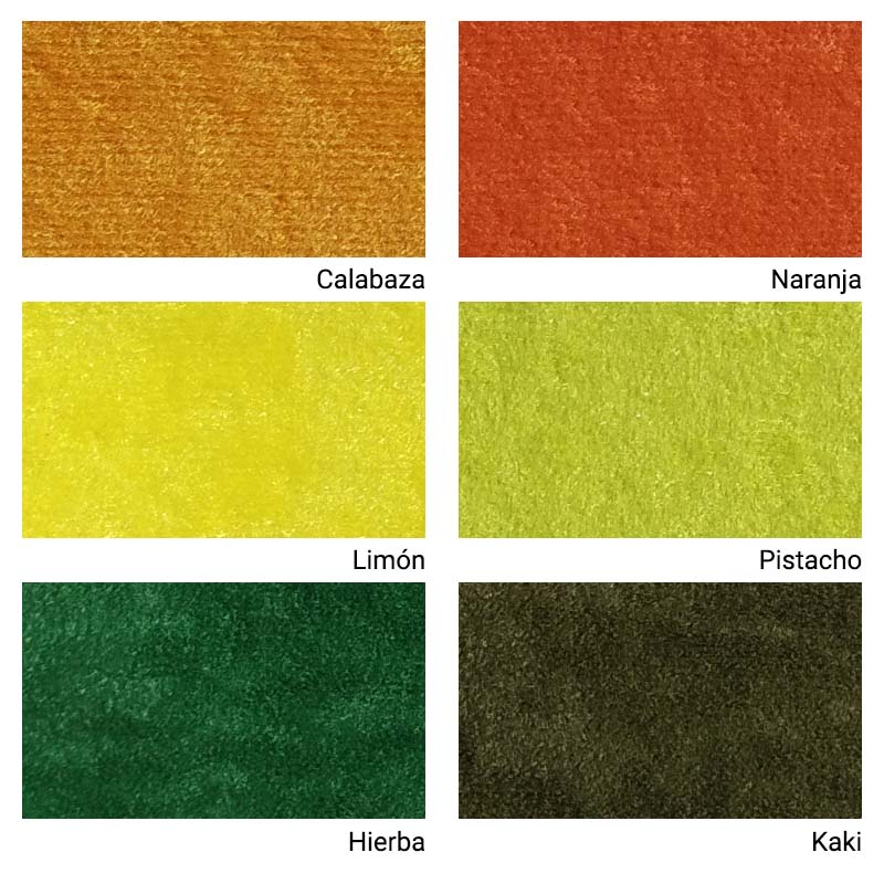 Muestrario de colores, lámina 2