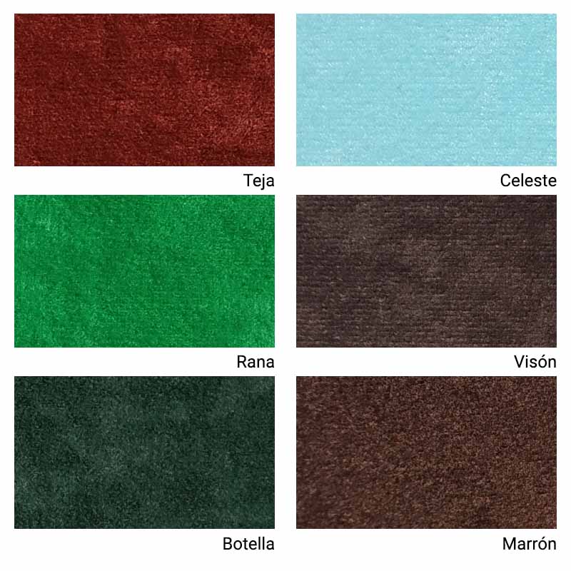 Muestrario de colores, lámina 3