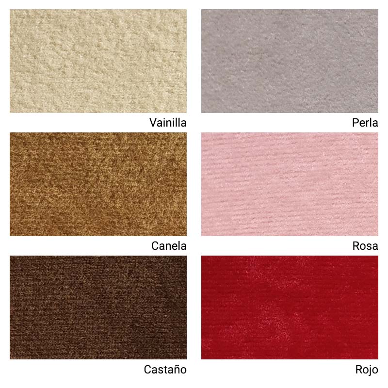 Muestrario de colores, lámina 4